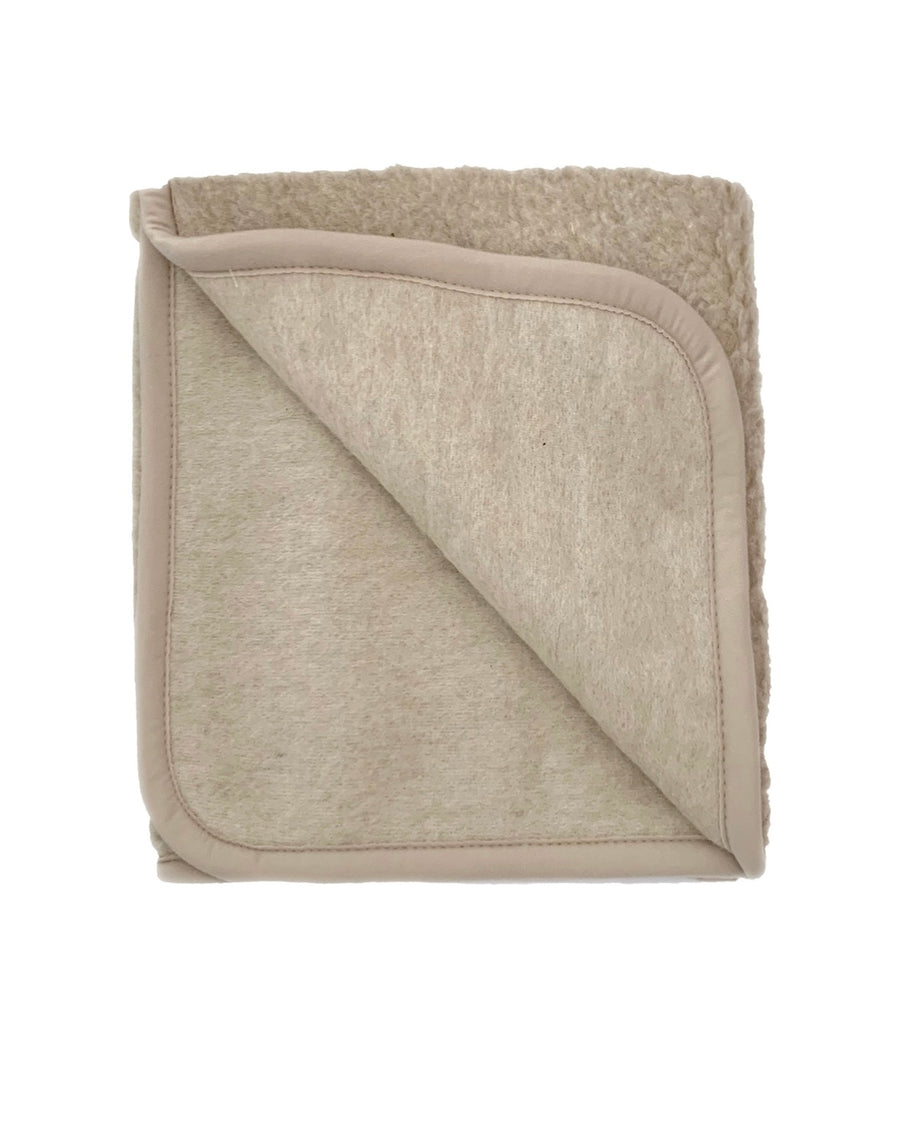 Alwero Babydeken Wol Beige (Gepersonaliseerd)